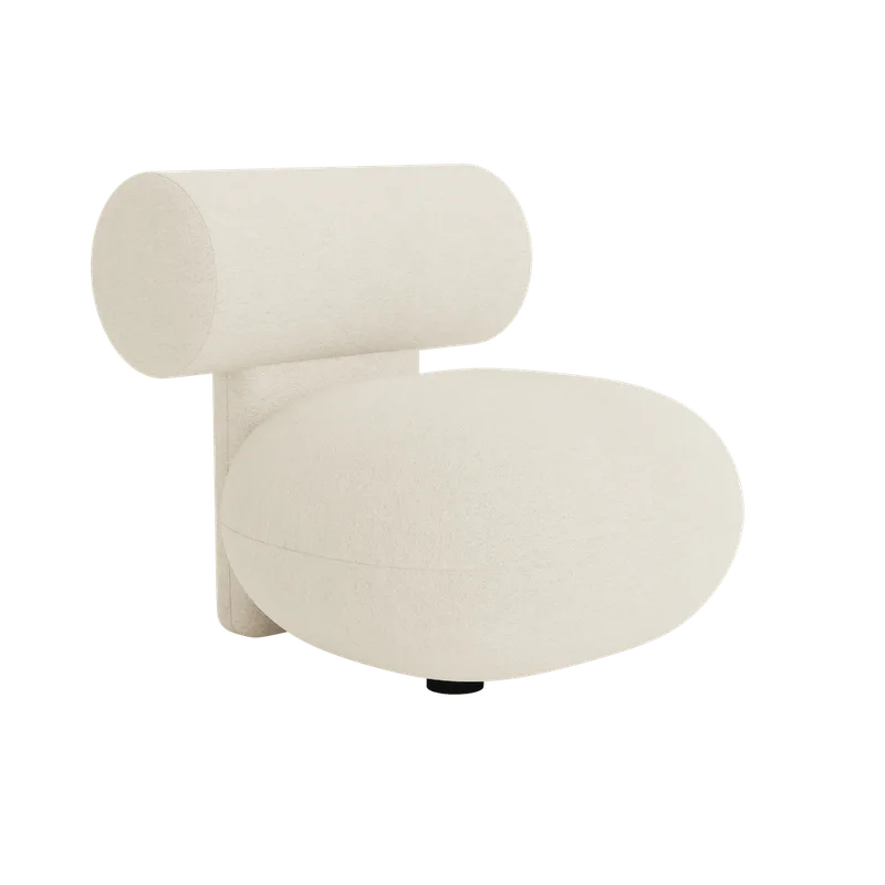 Hippo Lounge Chair Full Upholstery by NORR11 in Barnum 024 – product photo