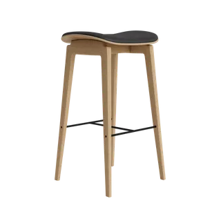 NY11 Counter & Bar w/o Backrest van NORR11 in Natural Oak, Dunes Anthrazite 21003, H65 – productfoto 2 van 2