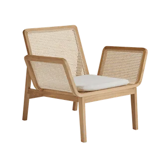 Le Roi Chair van NORR11 in Dark Smoked Ash – productfoto 1 van 3