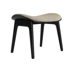 Elephant Ottoman von NORR11 in Black Oak, Front – Barnum 003 – Produktfoto 2 von 2