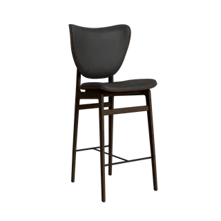 Elephant Counter & Bar by NORR11 in Dark Smoked Oak, 65 cm, Front – Dunes Anthracite 21003 – product photo 2 of 2