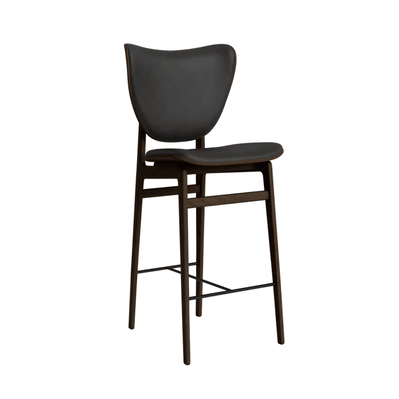 Elephant Counter & Bar by NORR11 in Dark Smoked Oak, 65 cm, Front – Dunes Anthracite 21003 – product photo 2 of 2