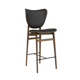 Elephant Counter & Bar by NORR11 in Light Smoked Oak, 65 cm, Front – Dunes Anthracite 21003 – product photo 2 of 2