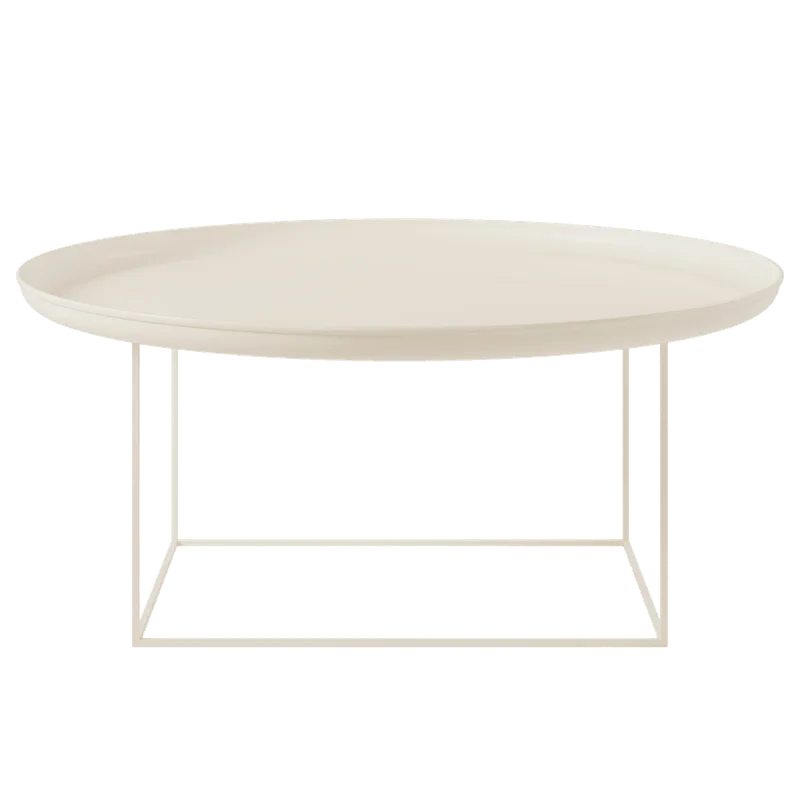 Duke Coffee Table | Large von NORR11 in Antique White – Produktfoto