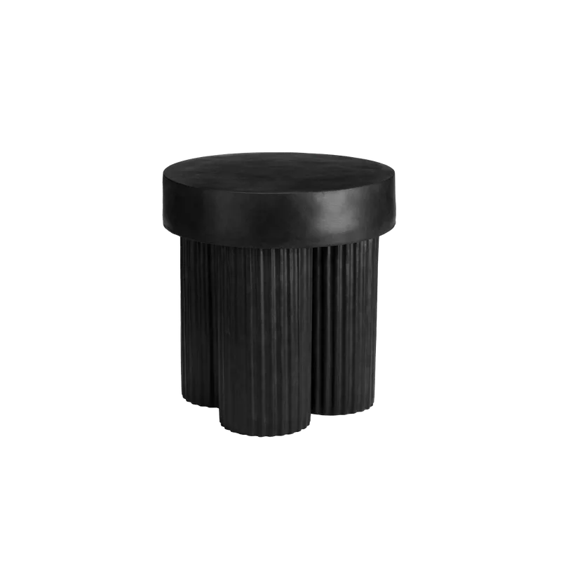 Gear Round Side Table | Ø 45 cm by NORR11 in Earth – product photo