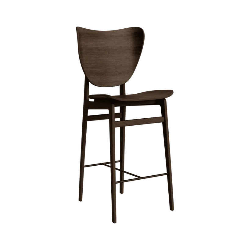 Elephant Counter & Bar by NORR11 in Dark Smoked Oak, 65 cm, No Upholstery – product photo 2 of 2