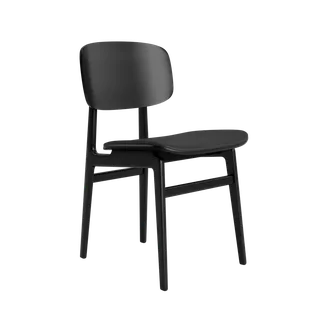 NY11 Chair von NORR11 in Black Oak, Seat – Dunes Anthracite 21003 – Produktfoto 2 von 2