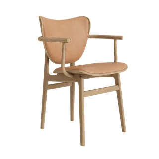 Elephant Armchair von NORR11 in Natural Oak, Dunes Camel 21004 – Produktfoto 2 von 2