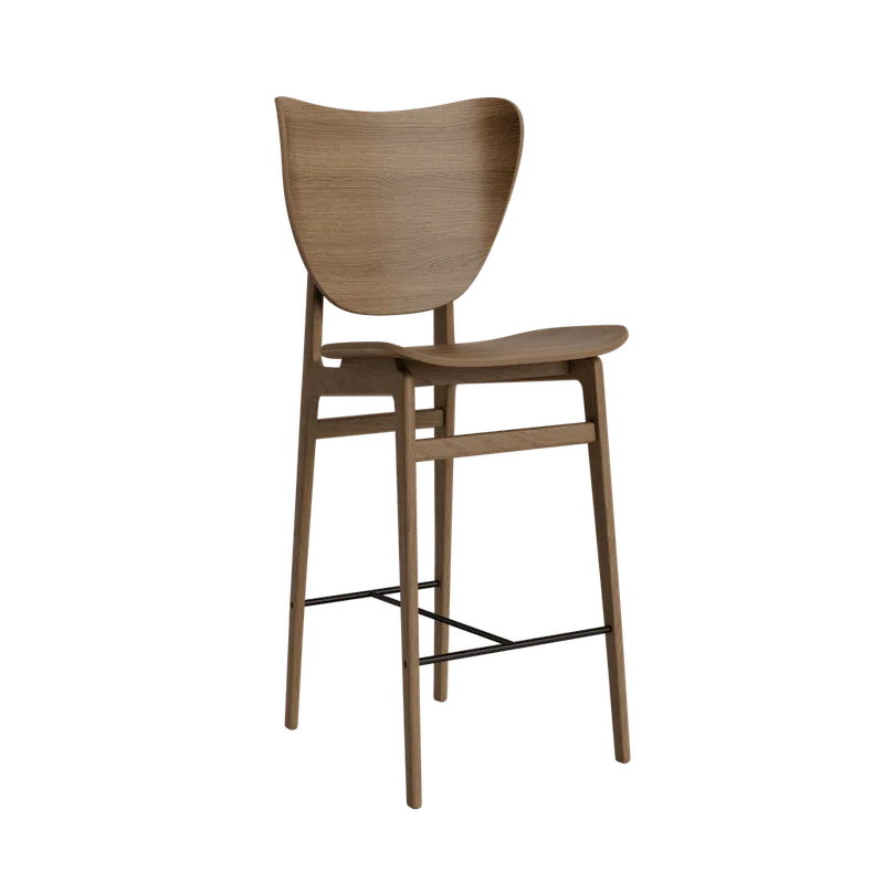 Elephant Counter & Bar by NORR11 in Light Smoked Oak, 65 cm, No Upholstery – product photo 2 of 2