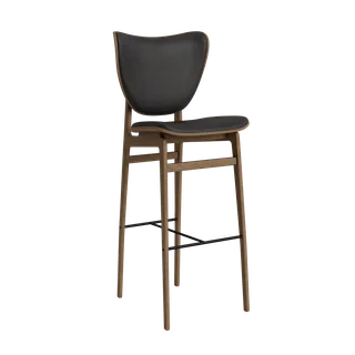 Elephant Counter & Bar by NORR11 in Light Smoked Oak, 75 cm, Front – Dunes Anthracite 21003 – product photo 2 of 2