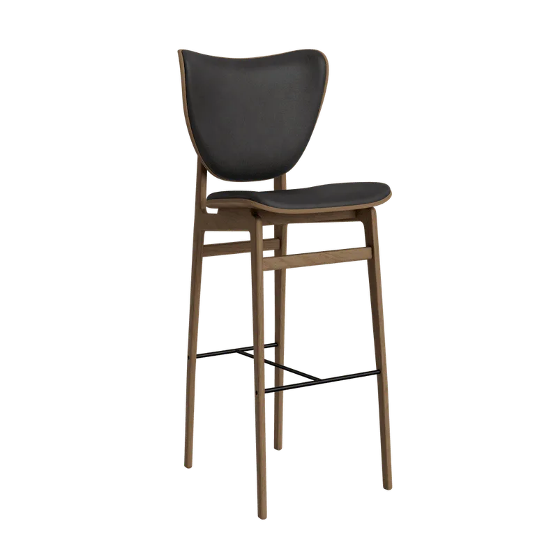 Elephant Counter & Bar by NORR11 in Light Smoked Oak, 75 cm, Front – Dunes Anthracite 21003 – product photo 2 of 2