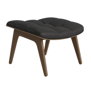 Mammoth Ottoman by NORR11 in Light Smoked Oak, Dunes Anthracite 21003 – product photo 2 of 2