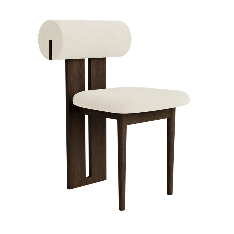 Hippo Chair | Wood von NORR11 in Dark Smoked Oak, Barnum 024 – Produktfoto 2 von 2