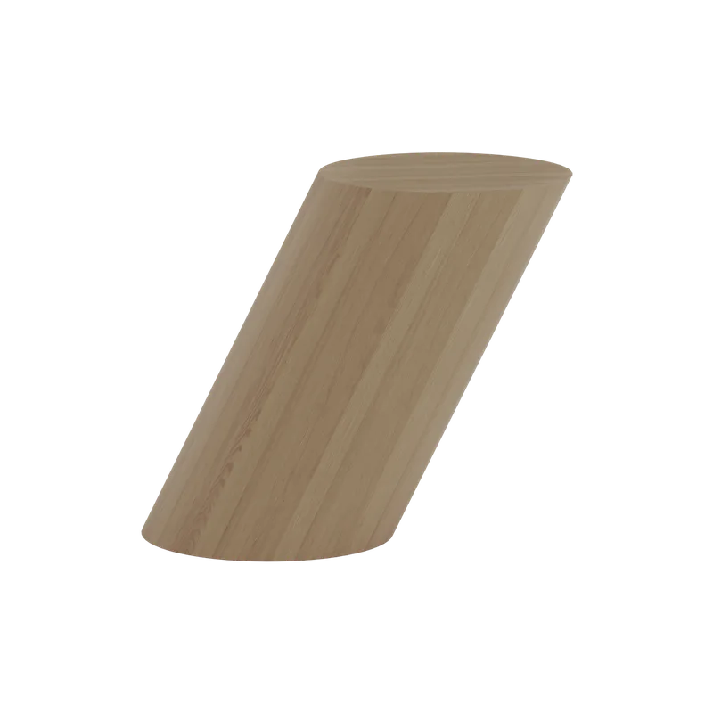 Tilt Side Table | Wood van NORR11 in Natural Oak – productfoto