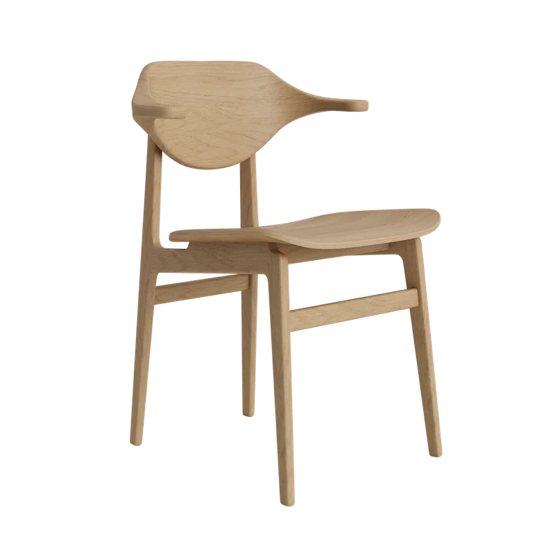 Bufala Chair von NORR11 in Natural Oak, Ohne – Produktfoto