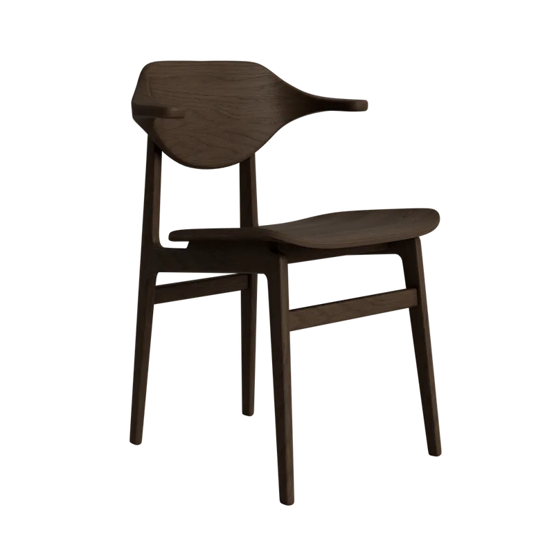 Bufala Chair von NORR11 in Dark Smoked Oak, Ohne – Produktfoto