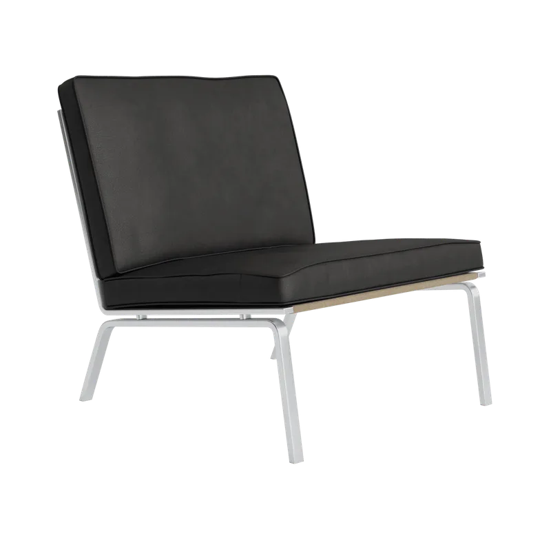 Man Lounge Chair van NORR11 in Dunes Anthracite 21003 – productfoto