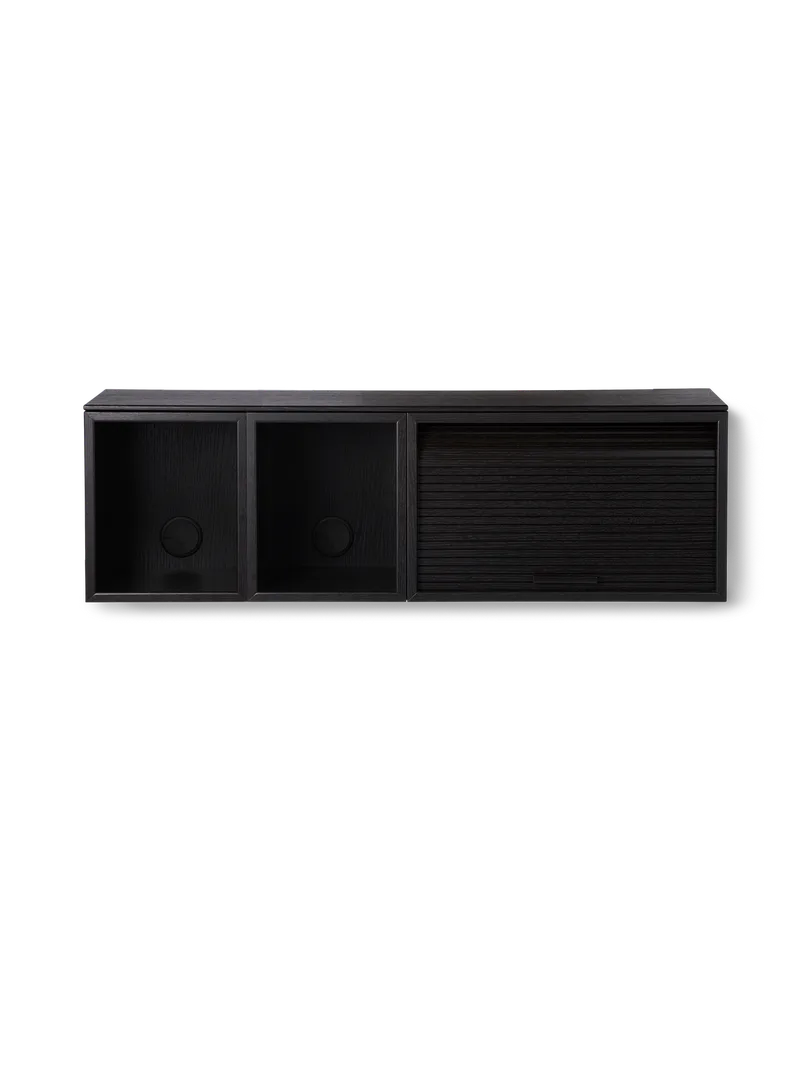 Hifive Slim vegg de Northern en Black painted oak, 100 cm – photo du produit 4 sur 4