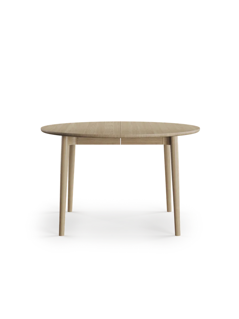 Expand spisebord sirkulært by Northern in Lysoljet eik, D120 cm – product photo