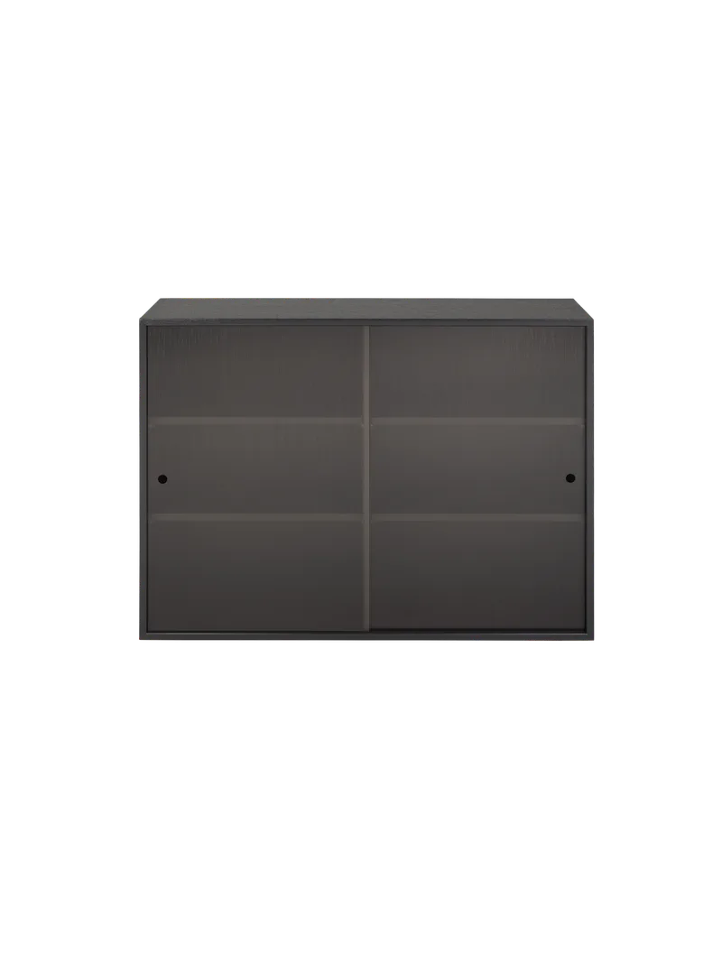 Hifive glasskap 100 by Northern in Black painted oak – product photo