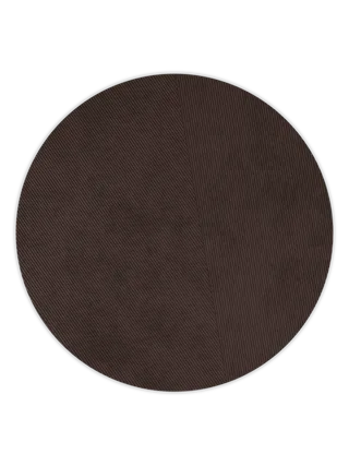Row teppe sirkulært by Northern in Mørkebrun, Ø270 cm – product photo 2 of 2