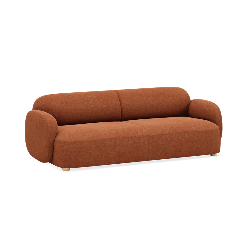 Gem sofa 3-seter by Northern in Salmon (Grace 39) – product photo