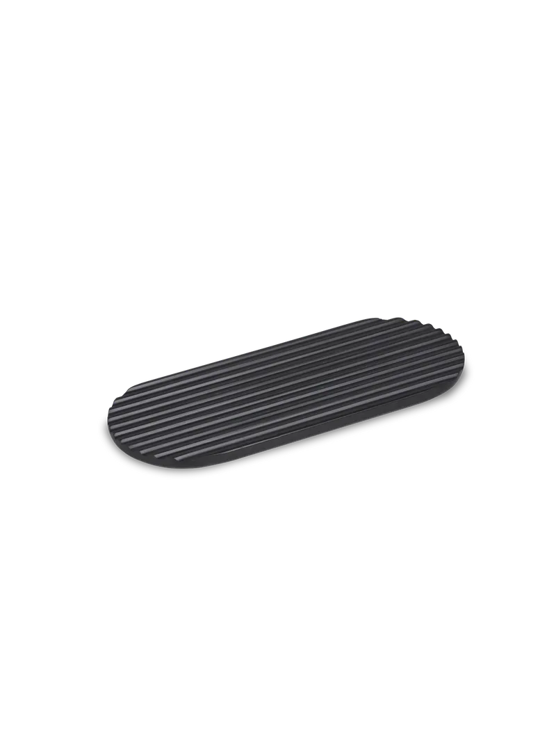 Podium brett by Northern in 40 cm, Svart basaltstein – product photo