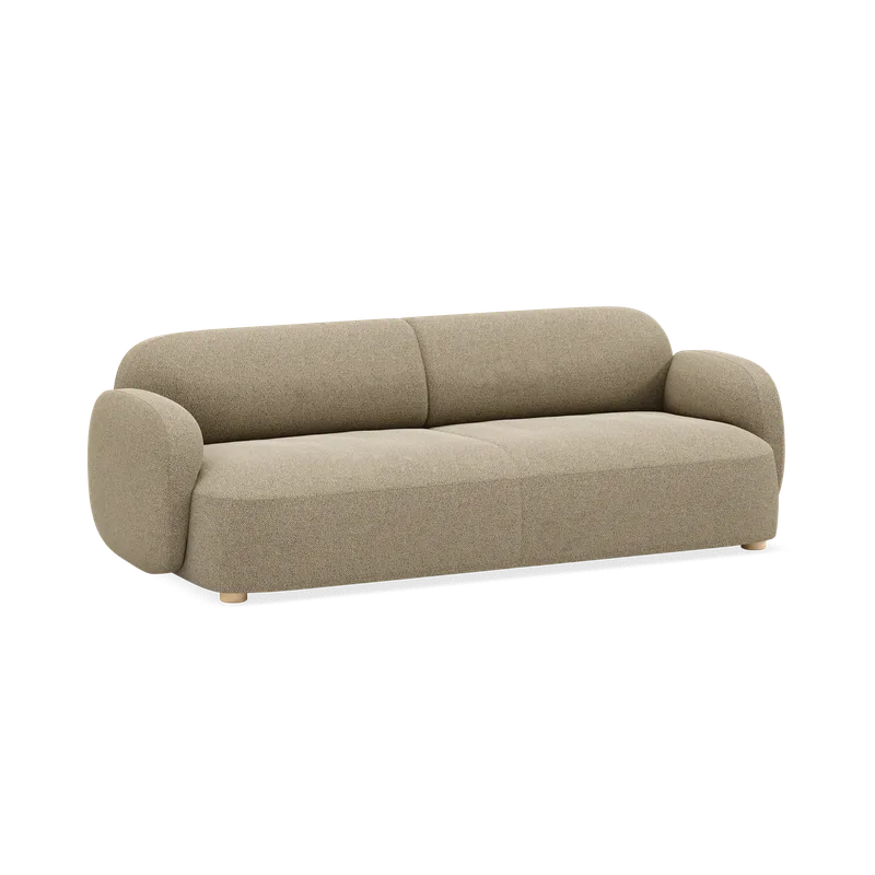 Gem sofa 3-seter by Northern in Light brown (Brusvik 65) – product photo