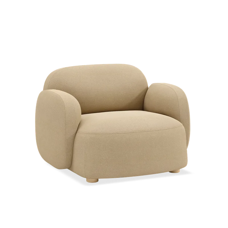 Gem loungestol m/armlener de Northern en Beige (Autumn 221) – photo du produit
