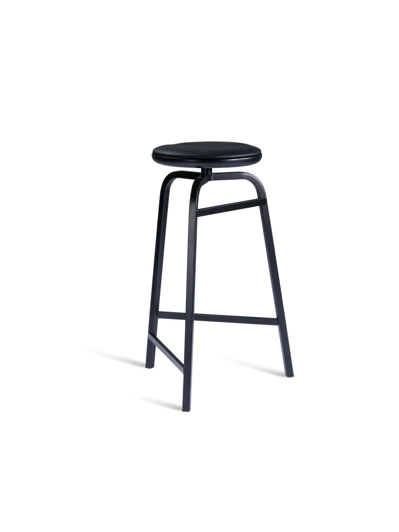 Treble barkrakk (utgått versjon) by Northern in Black, Black leather seat – product photo