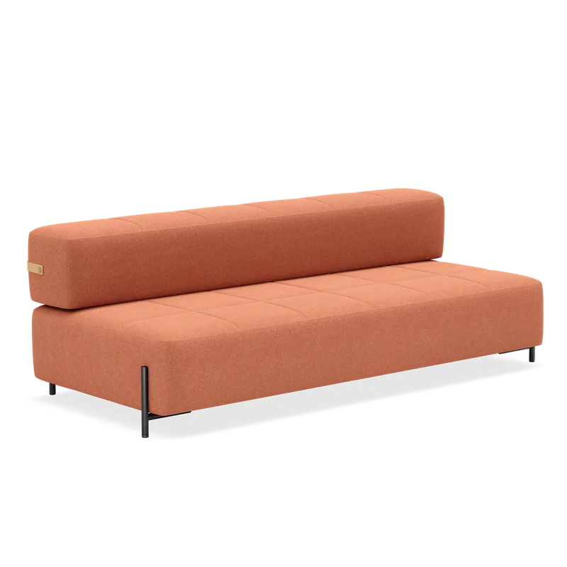 Daybe sovesofa van Northern in Uten armlener, Peach (Autumn 551) – productfoto