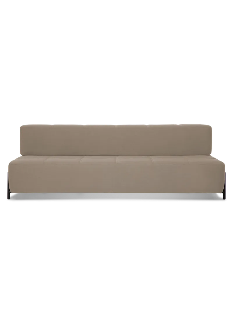 Daybe sovesofa by Northern in Uten armlener, Light brown (Brusvik 65) – product photo