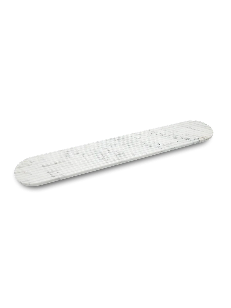 Podium brett by Northern in 90 cm, Hvit Carrara-marmor – product photo