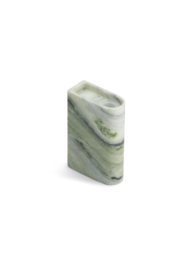 Monolith lysestake by Northern in Middels, Marmor i blandede grønntoner – product photo