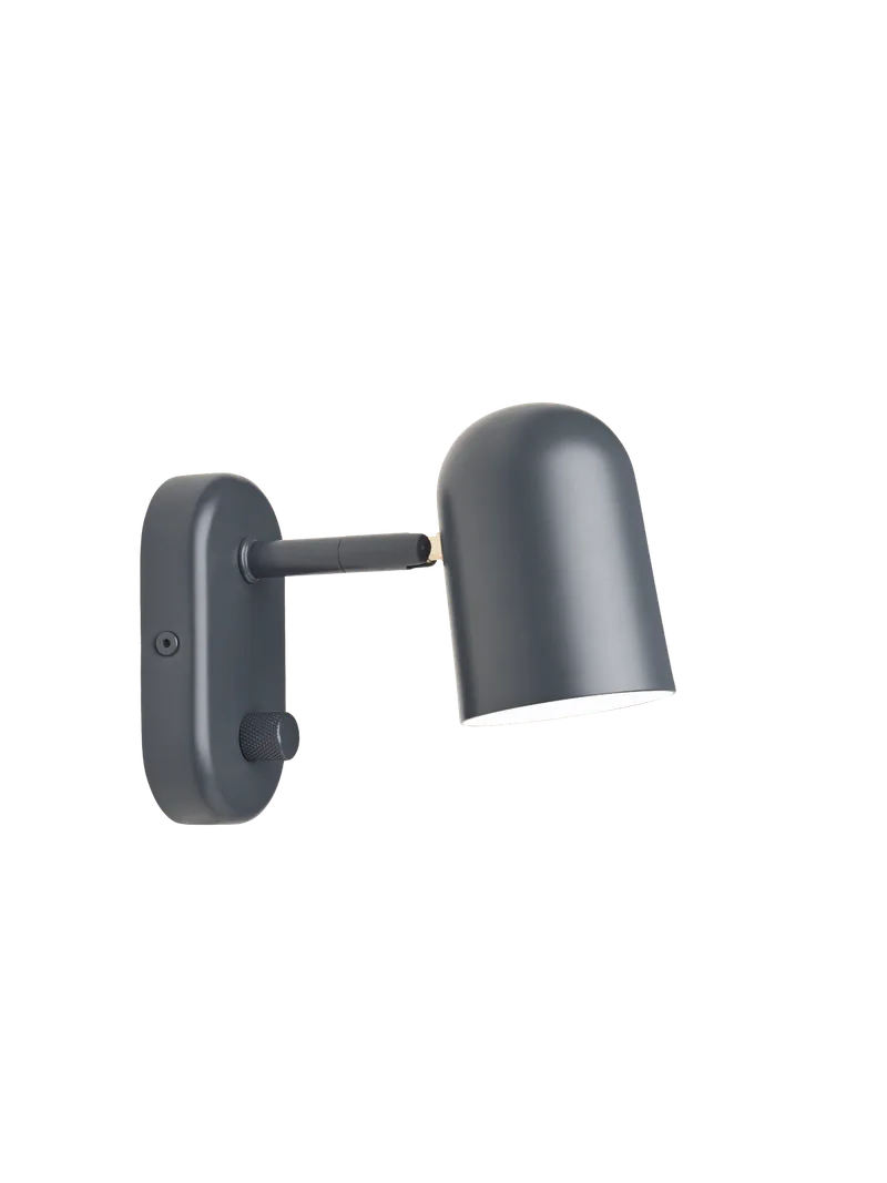 Buddy vegglampe by Northern in Mørk grå – product photo