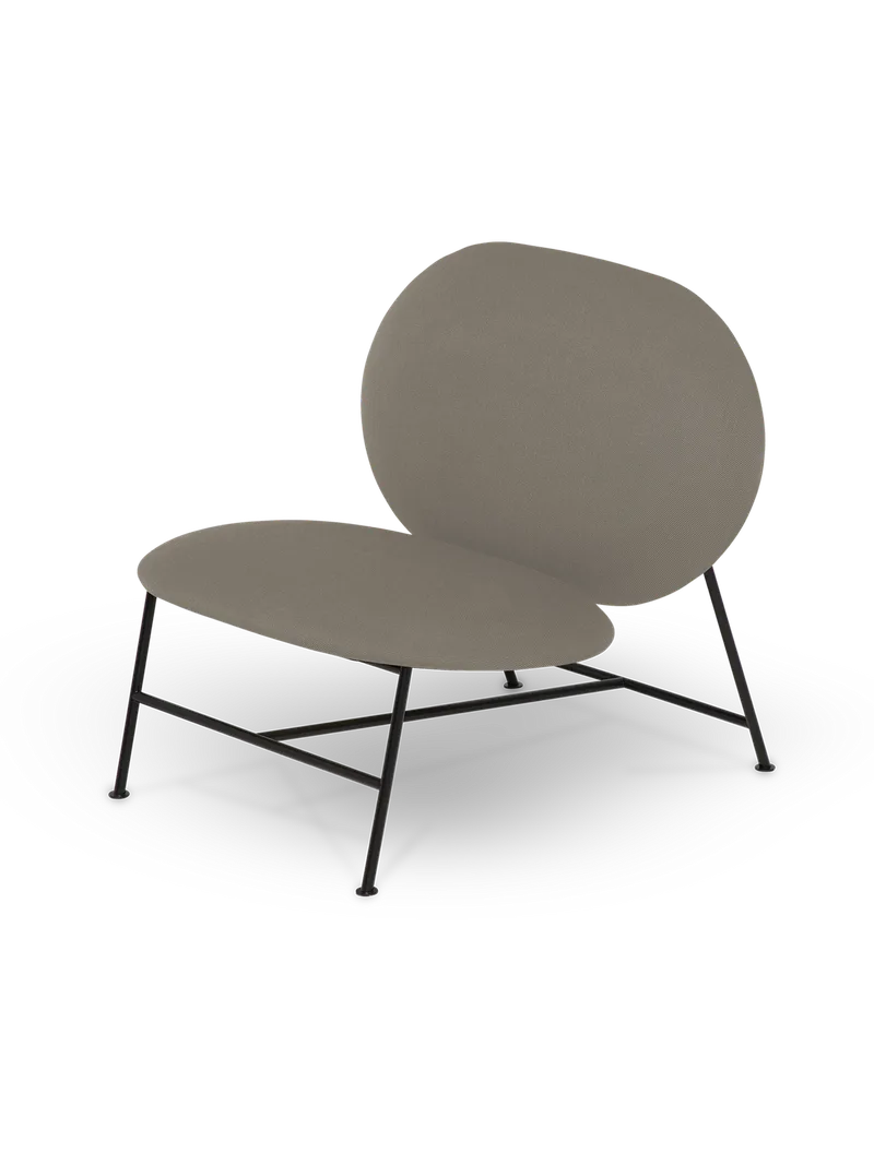 Oblong loungestol by Northern in Brun (Brusvik 66) – product photo