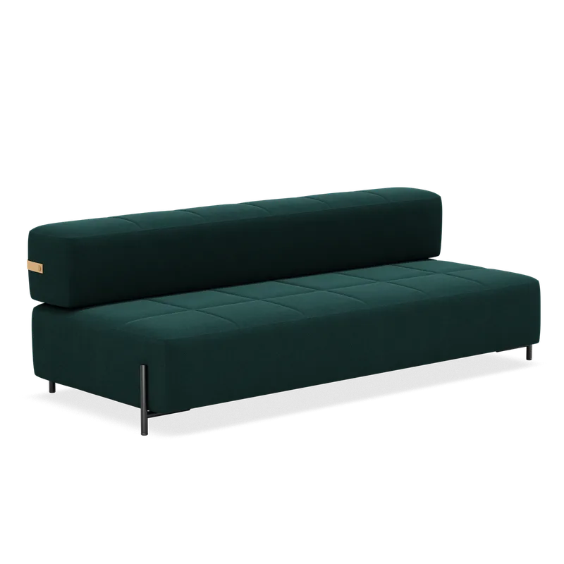 Daybe sovesofa van Northern in Uten armlener, Dark green (Autumn 971) – productfoto