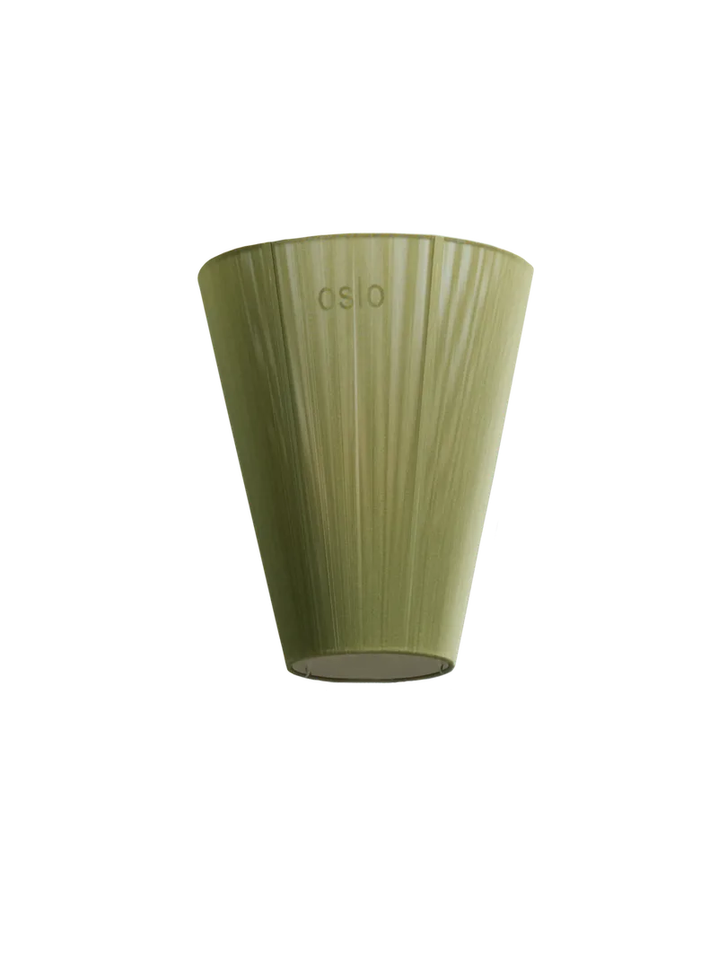 Oslo Wood lampeskjerm by Northern in Olive green – product photo