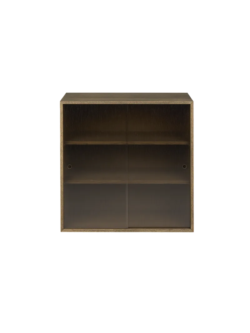 Hifive vitrineskap 75 von Northern in Smoked oak – Produktfoto