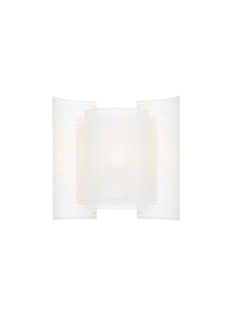 Butterfly perforert vegglampe von Northern in White – Produktfoto