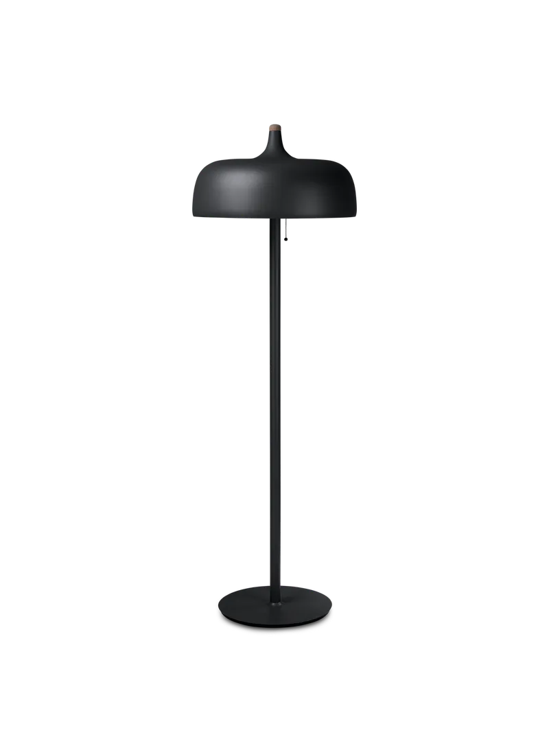 Acorn gulvlampe van Northern in Black – productfoto