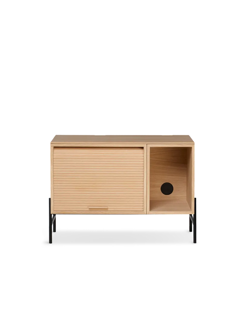 Hifive oppbevaringssystem de Northern en Lave bein, Light oiled oak, 75 cm – photo du produit