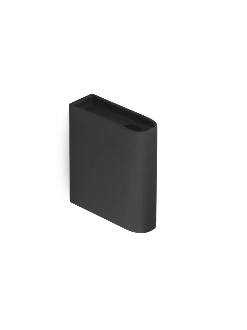 Monolith lysestake by Northern in Vegg, Svartlakkert stål – product photo