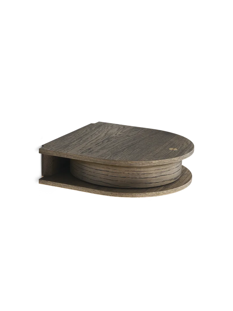 Valet veggskuff by Northern in Smoked oak – product photo