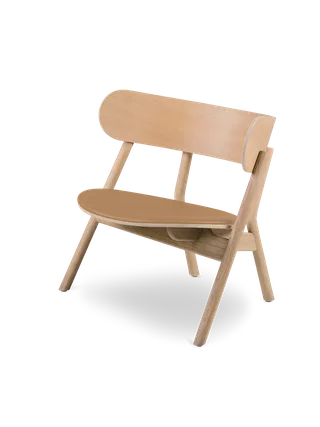 Oaki loungestol by Northern in Lettoljet eik (setepolstring) – product photo 2 of 2