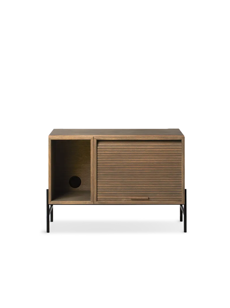 Hifive oppbevaringssystem by Northern in Lave bein, Smoked oak, 75 cm – product photo