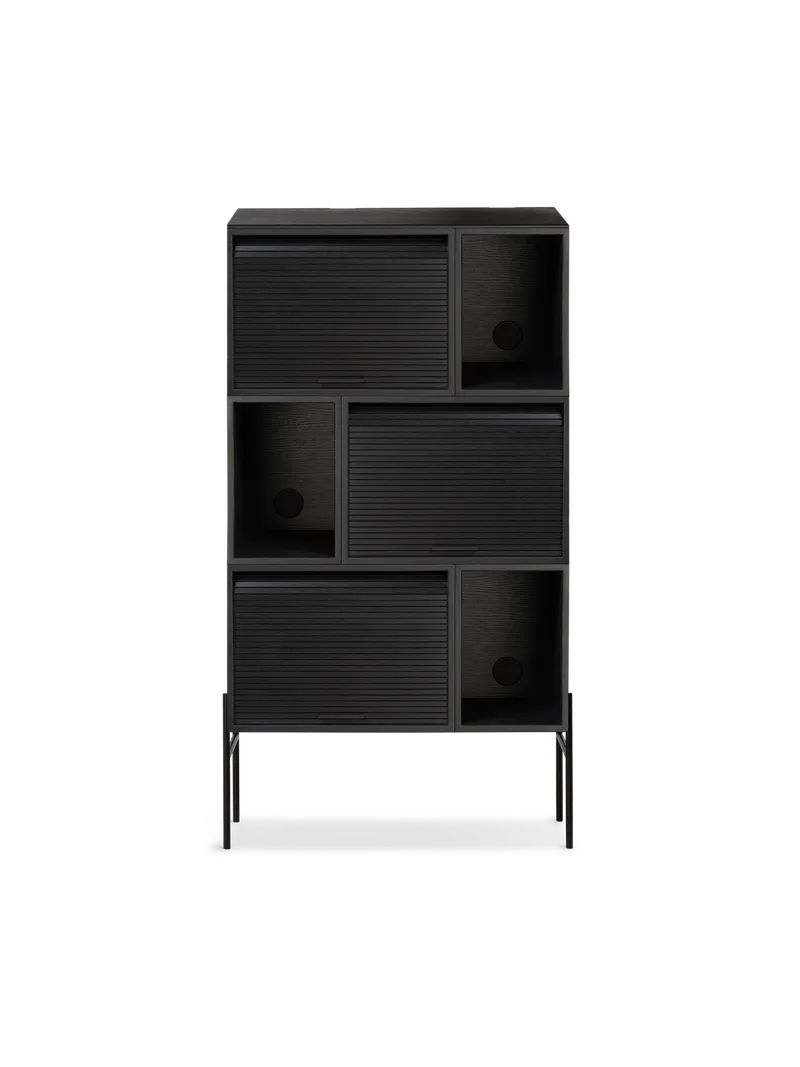 Hifive høyskap by Northern in Black painted oak – product photo