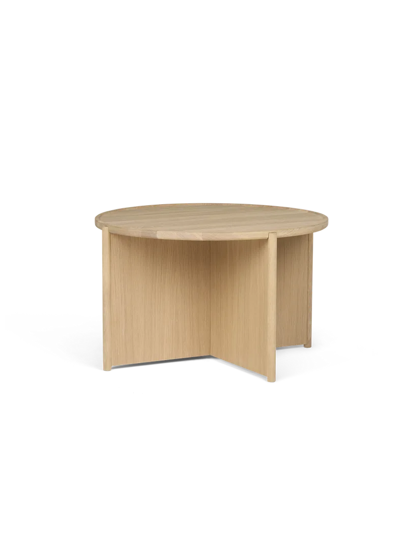 Cling sofabord by Northern in Light oiled oak, D70/H43 – product photo