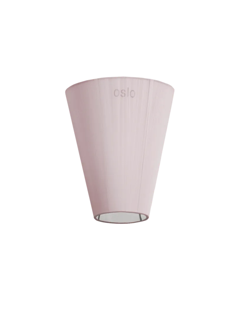 Oslo Wood lampeskjerm de Northern en Muted pink – photo du produit