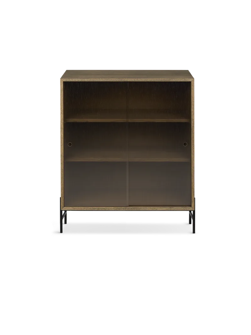 Hifive glasskap van Northern in Lave ben, Smoked oak, 75 cm – productfoto